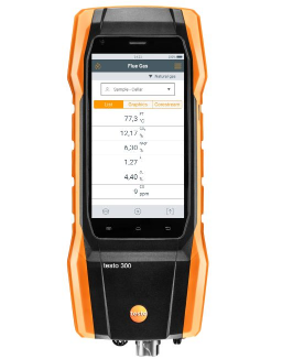 testo 300 - 煙氣分析儀通用型工業(yè)款