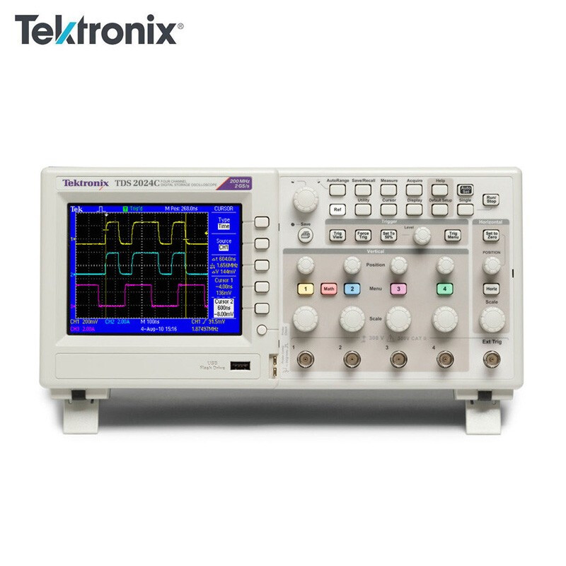 Tektronix泰克TBS1102B數(shù)字存儲(chǔ)示波器100M/200M兩通道TBS1202B