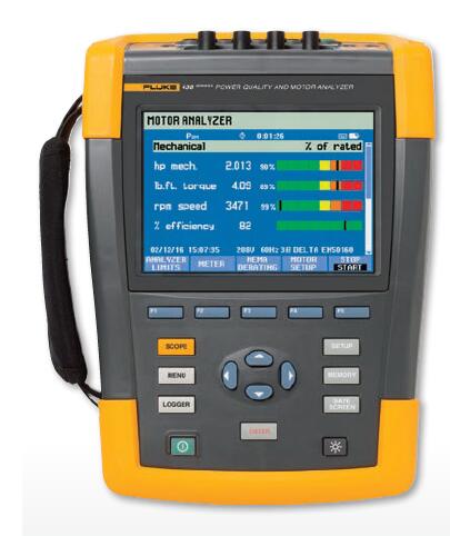 Fluke 438-II 電機(jī)效率和電氣性能綜合測(cè)試儀